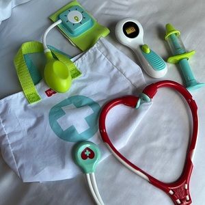 Fisher Price doctor bag with 4 tools